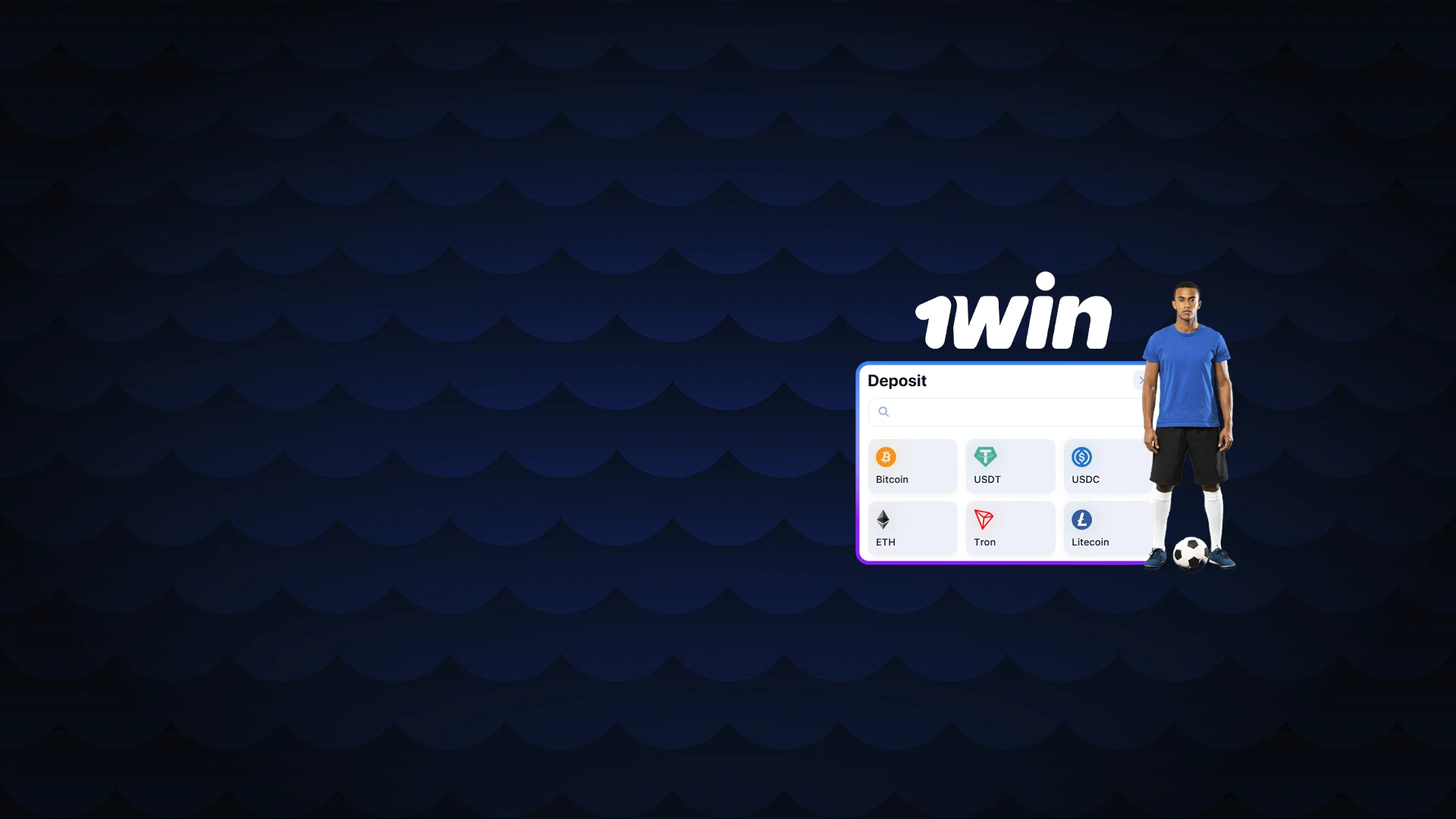 Find out what methods are available for depositing at 1Win Casino.